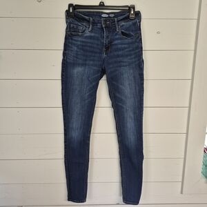 Old Navy Rockstar Super Skinny Mid Rise Jeans size 4 Long